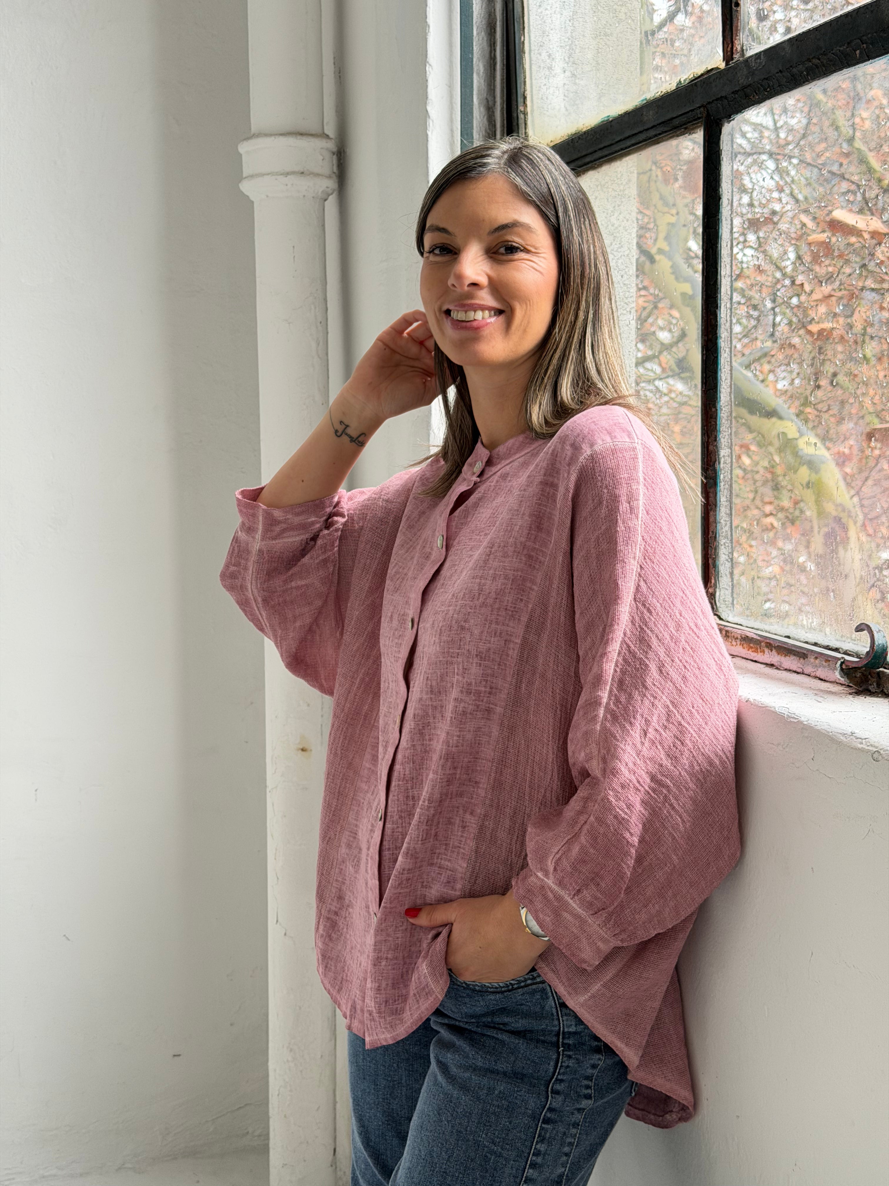 Camisa Olivia Rosa