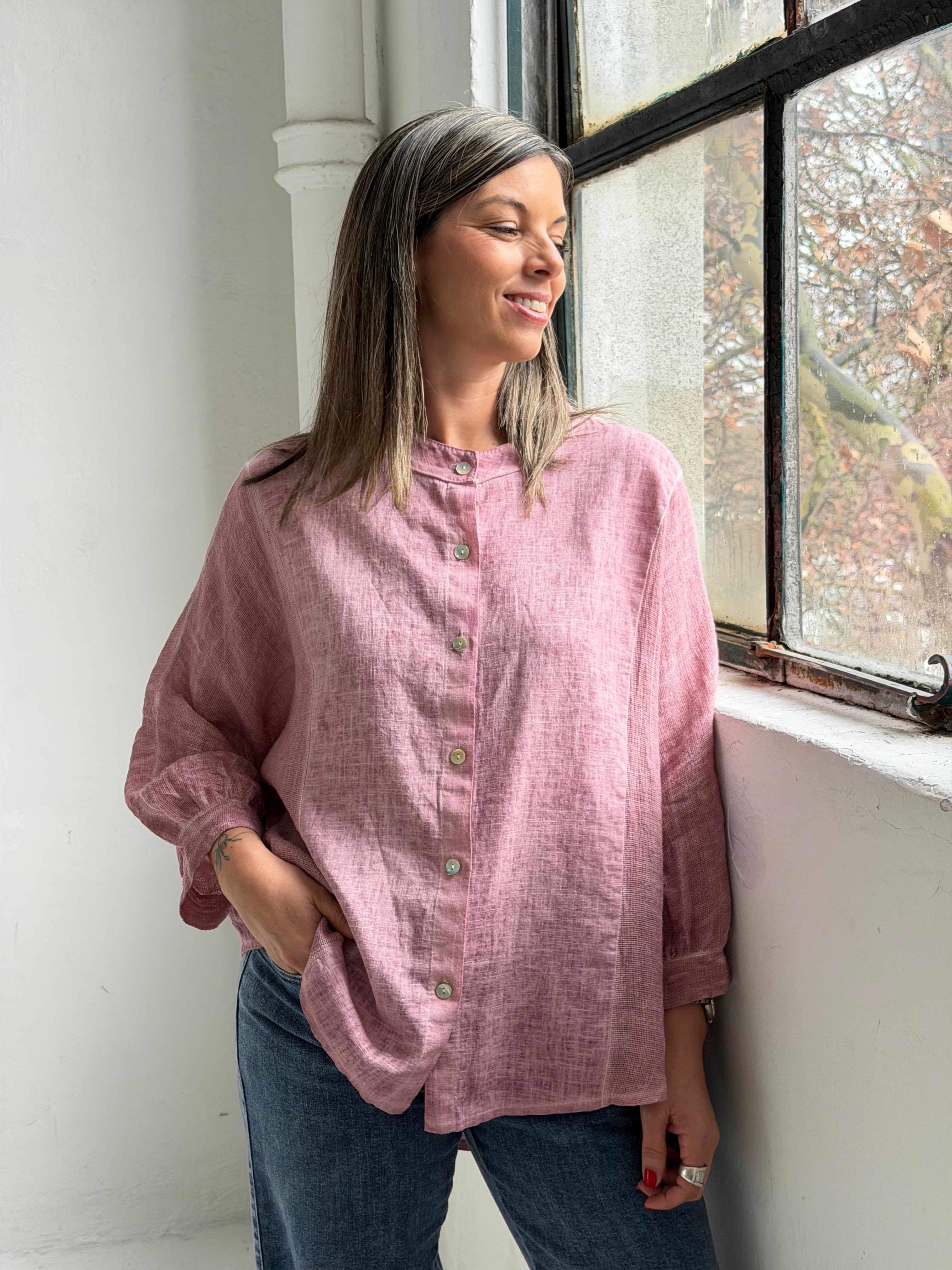 Camisa Olivia Rosa