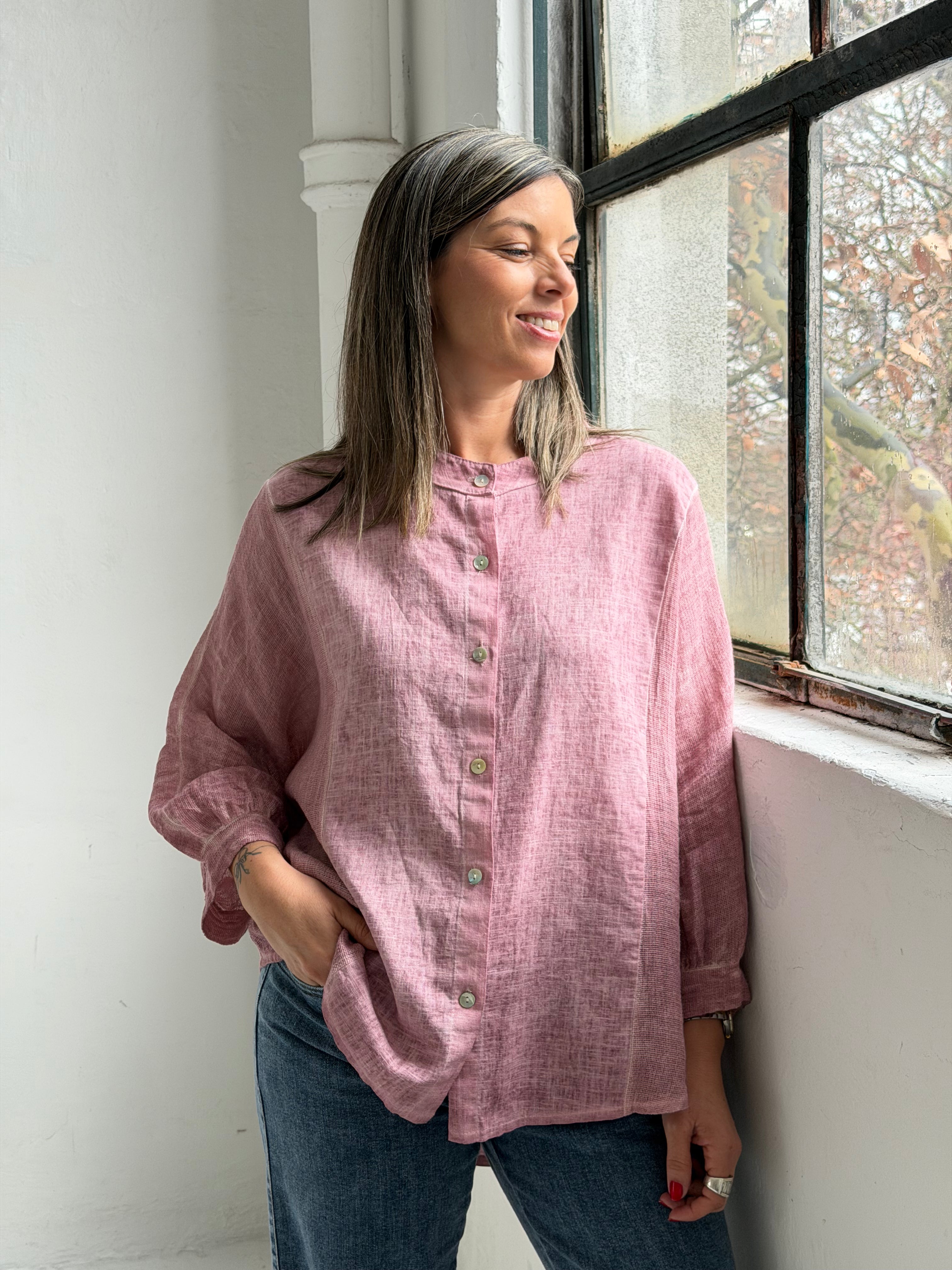Camisa Olivia Rosa
