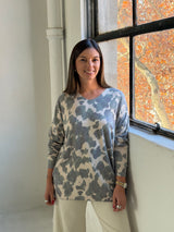 Sweater Print original verde oscuro