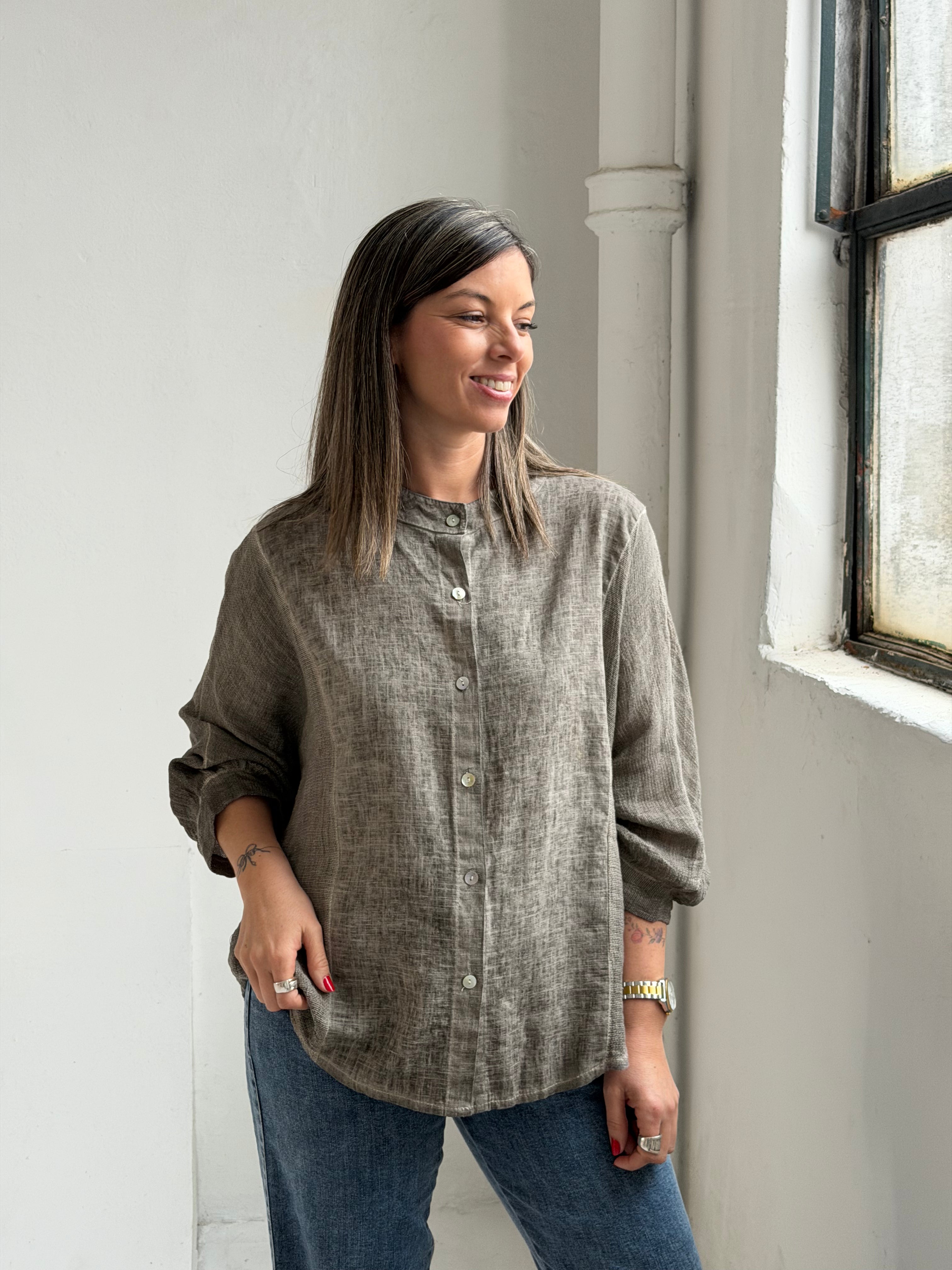 Camisa Olivia Visón
