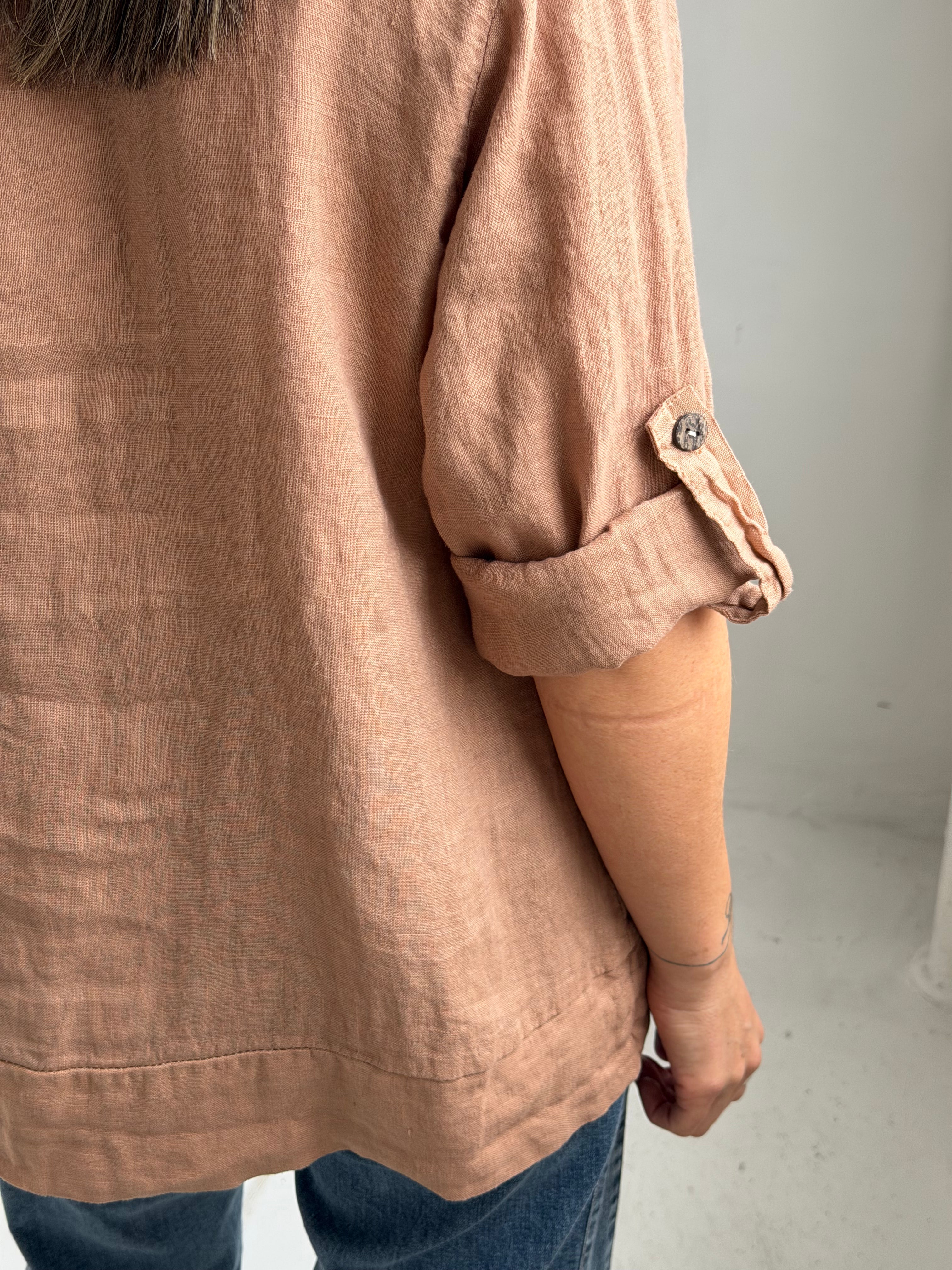 Blusa Roma Camel
