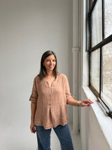 Blusa Roma Camel
