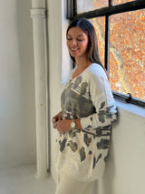 Sweater Print Oro verde
