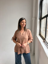 Blusa Roma Camel