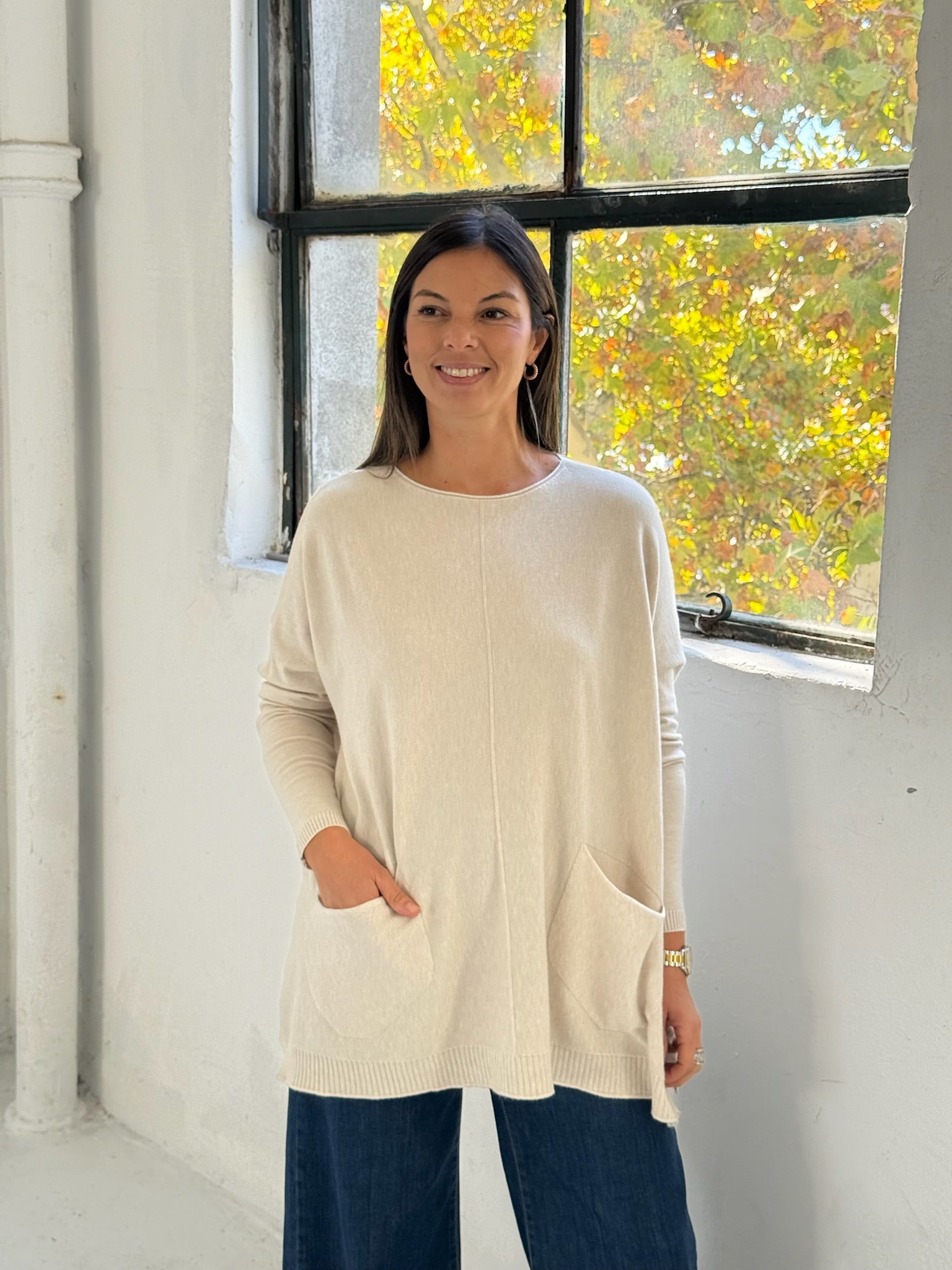 Sweater Basic Beige