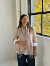 Sweater 3 en 1 rosa claro