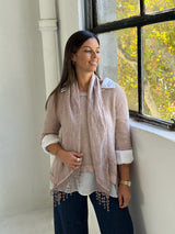 Sweater 3 en 1 rosa claro