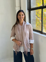 Sweater 3 en 1 rosa claro