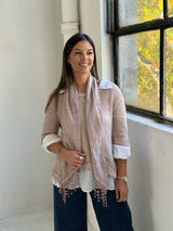 Sweater 3 en 1 rosa claro