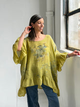 Blusa Volado Pistacho