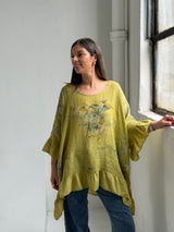 Blusa Volado Pistacho