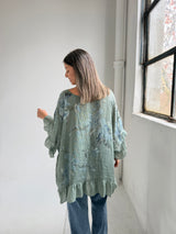 Blusa Volado Verde