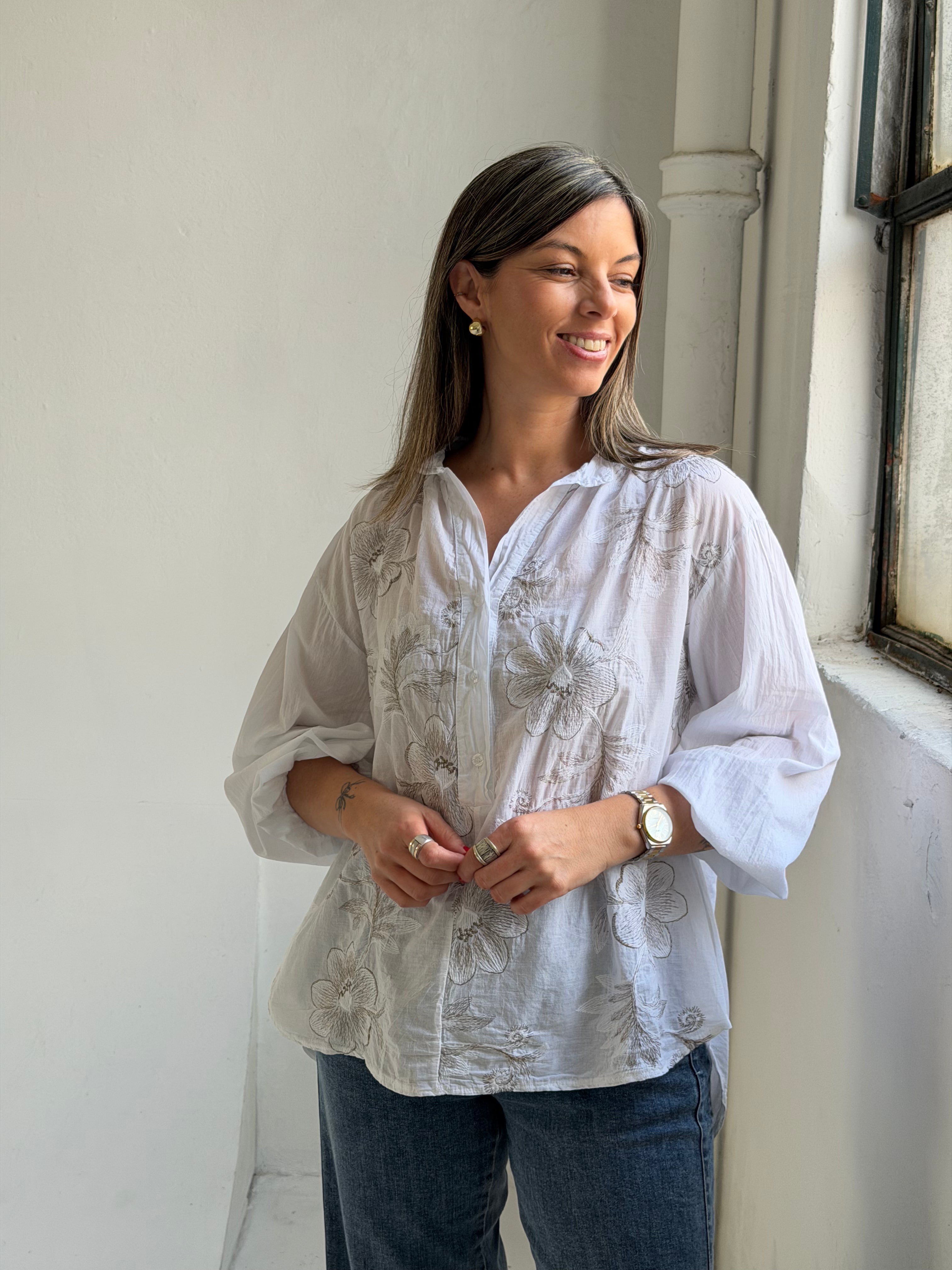 Camisa Venecia Blanco