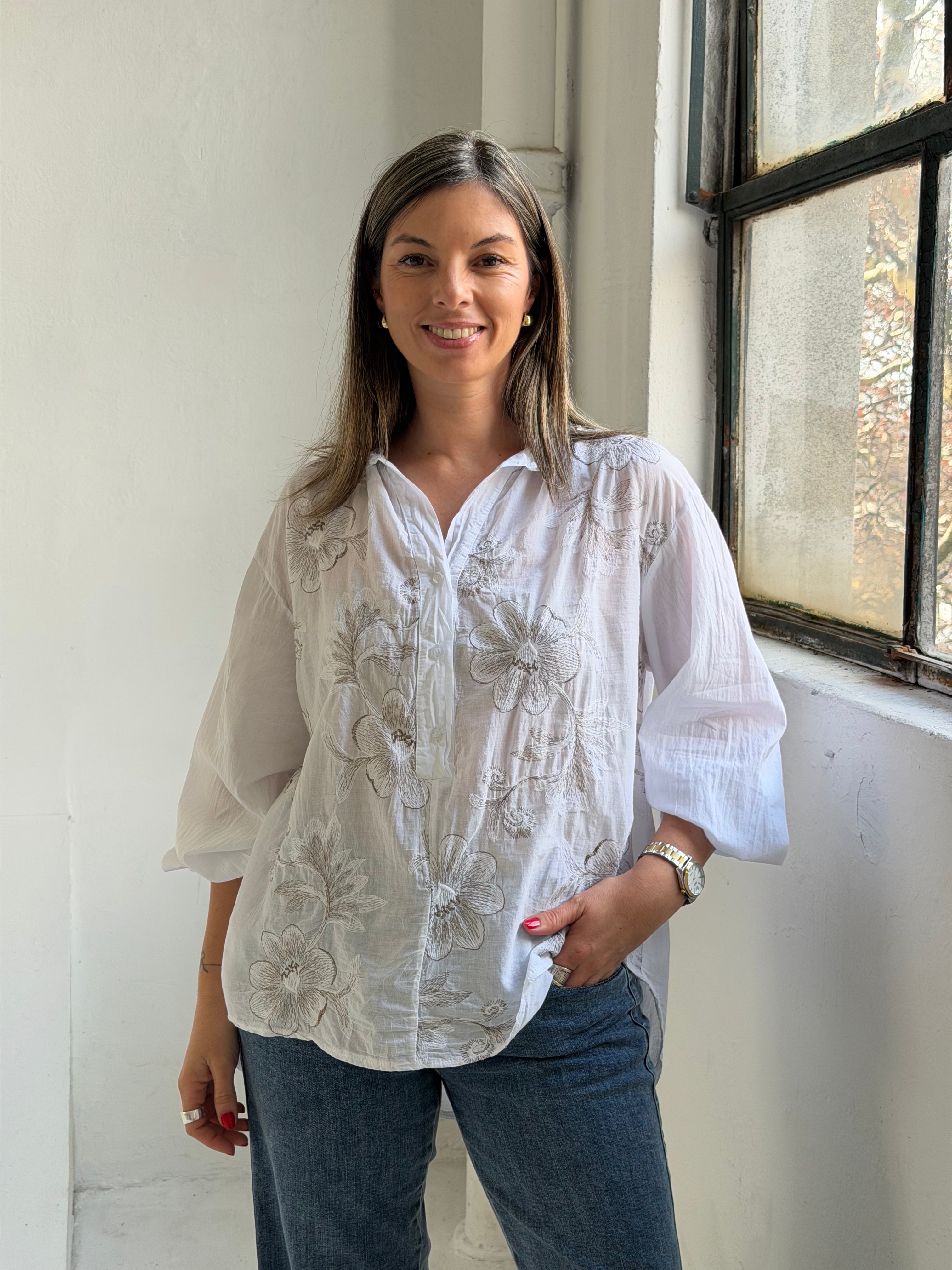 Camisa Venecia Blanco