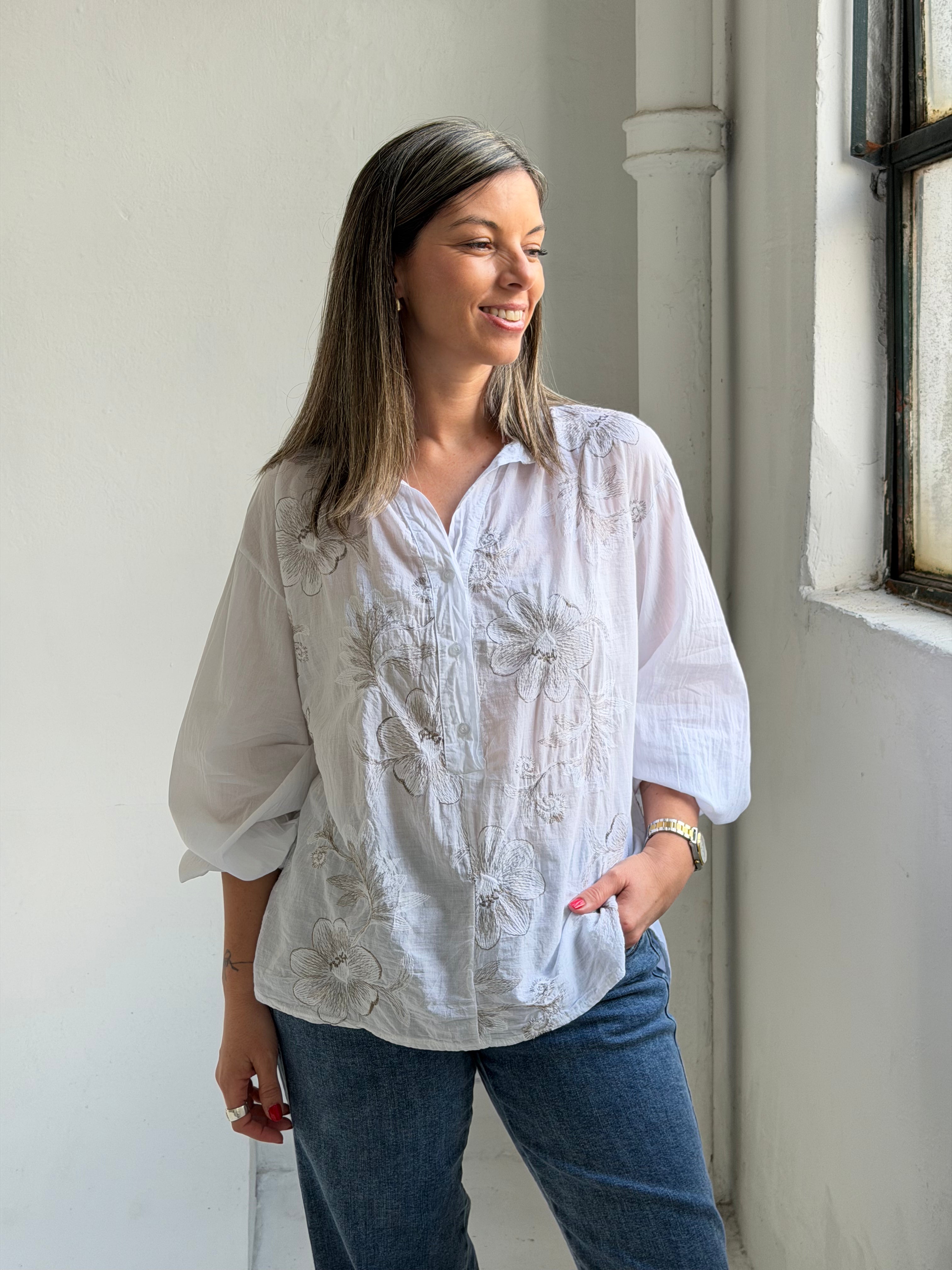 Camisa Venecia Blanco