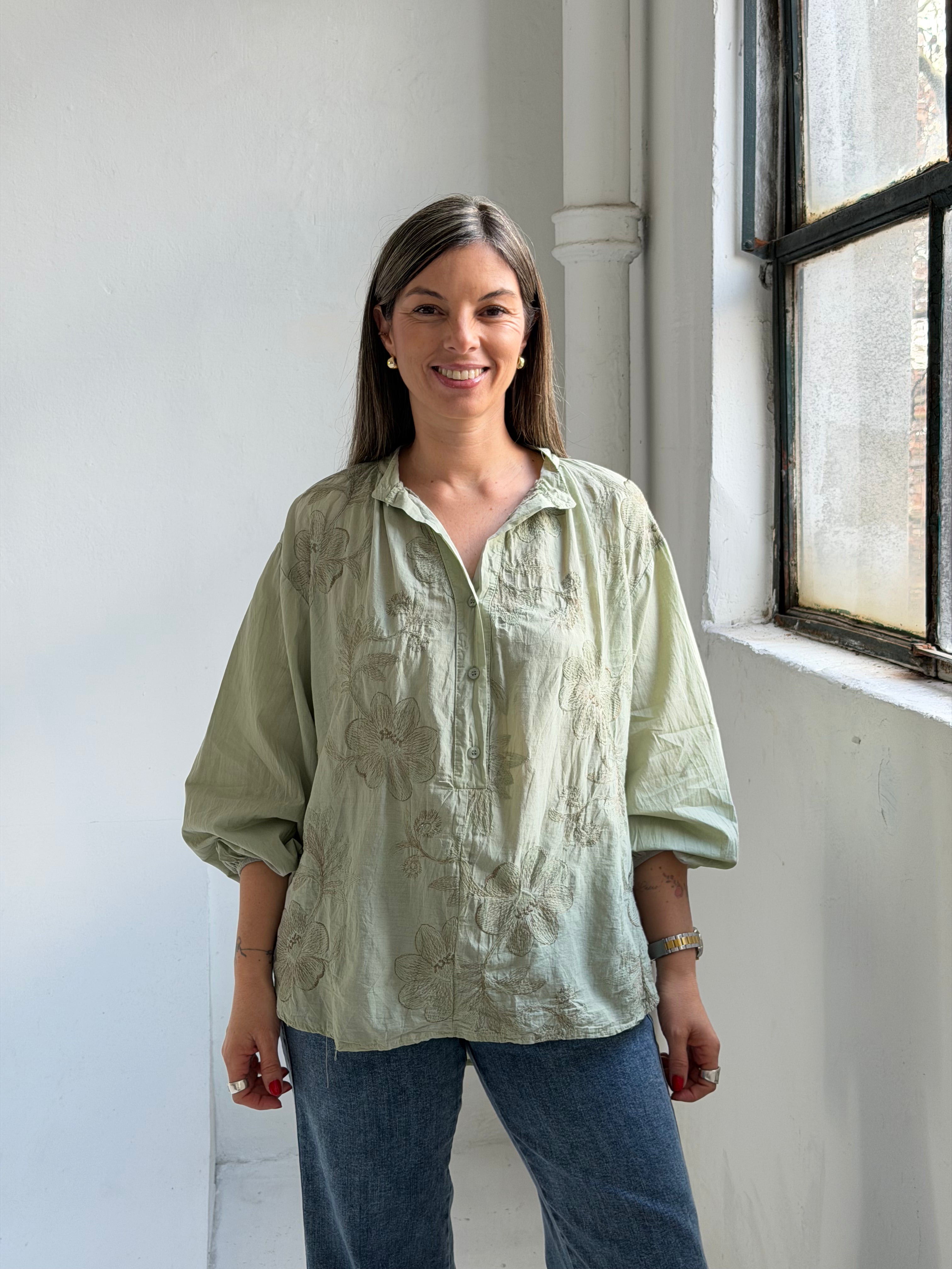 Camisa Venecia Verde