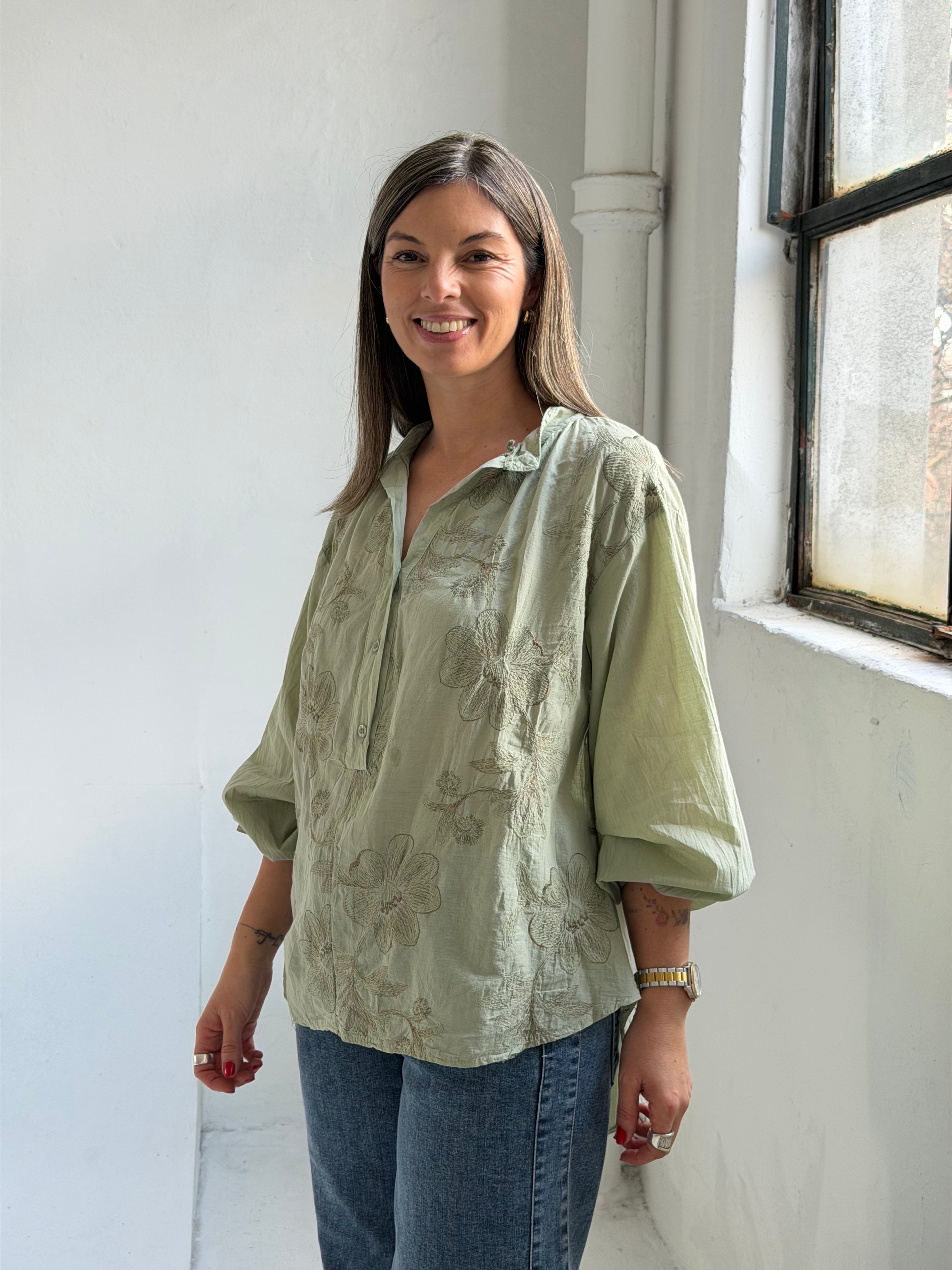 Camisa Venecia Verde