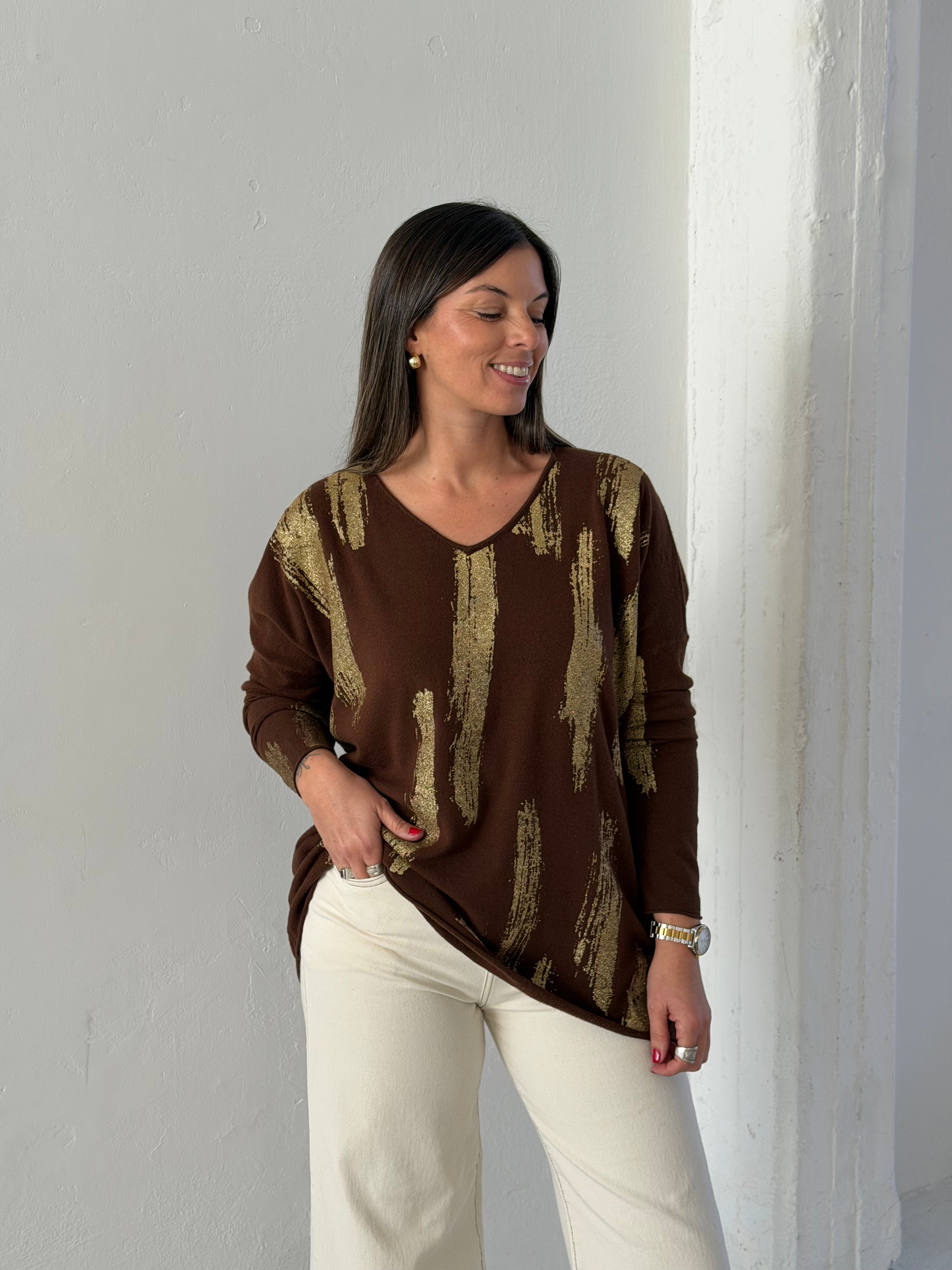 Sweater Nexo Chocolate