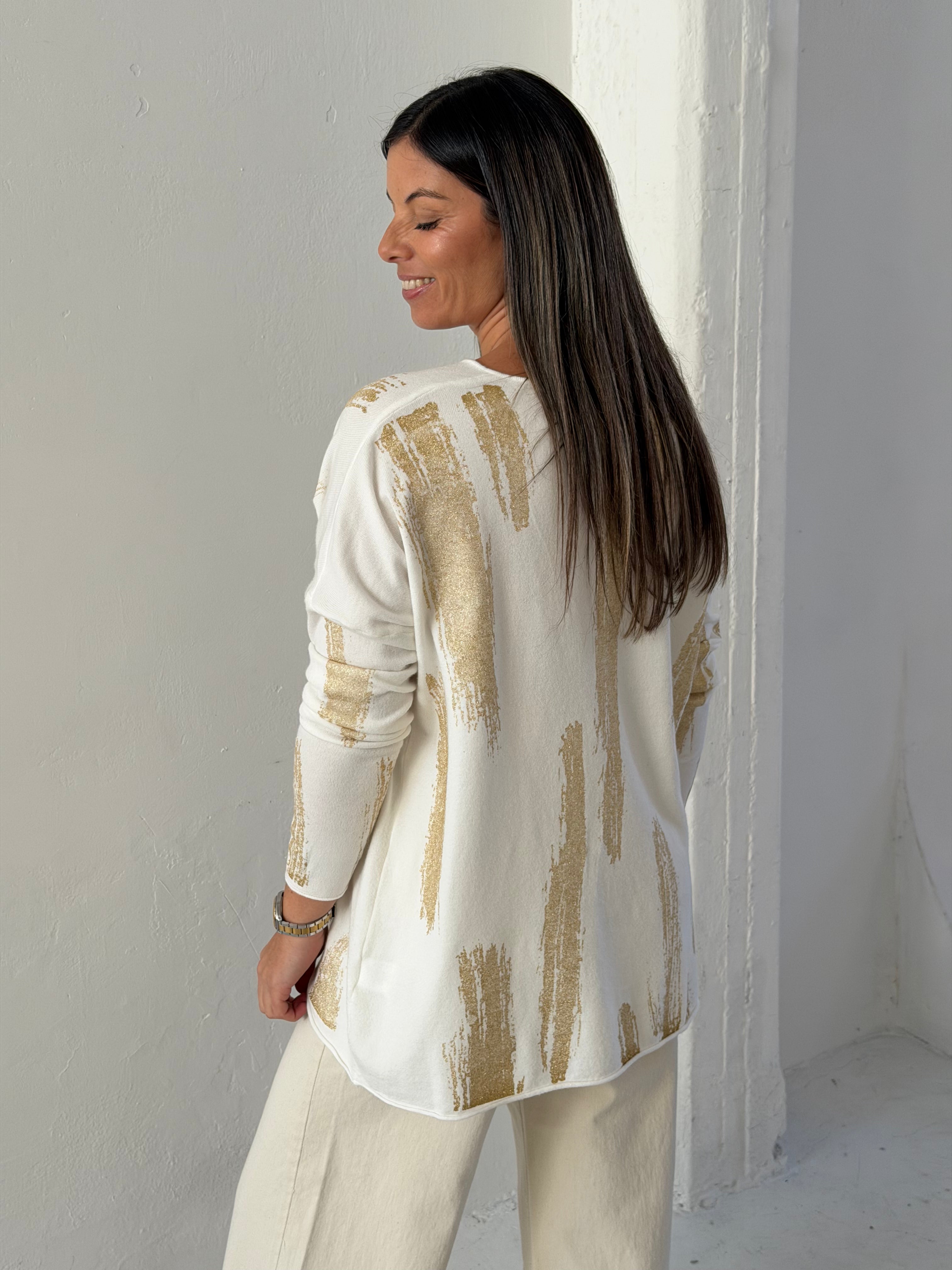 Sweater Nexo Blanco