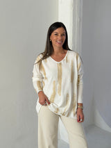 Sweater Nexo Blanco