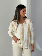 Sweater Nexo Blanco