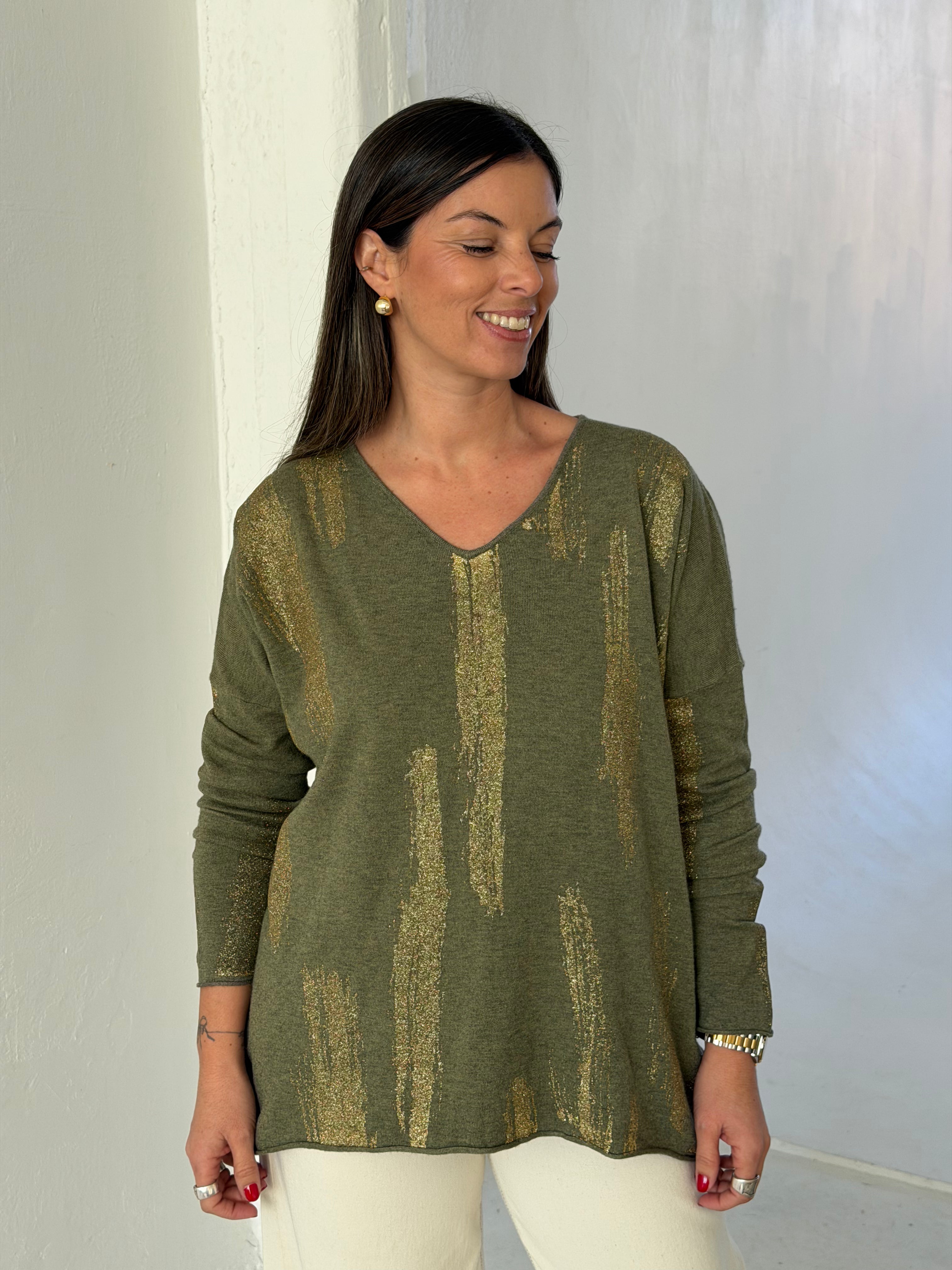 Sweater Nexo Verde
