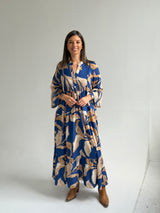Vestido Rena Azul
