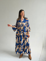 Vestido Rena Azul