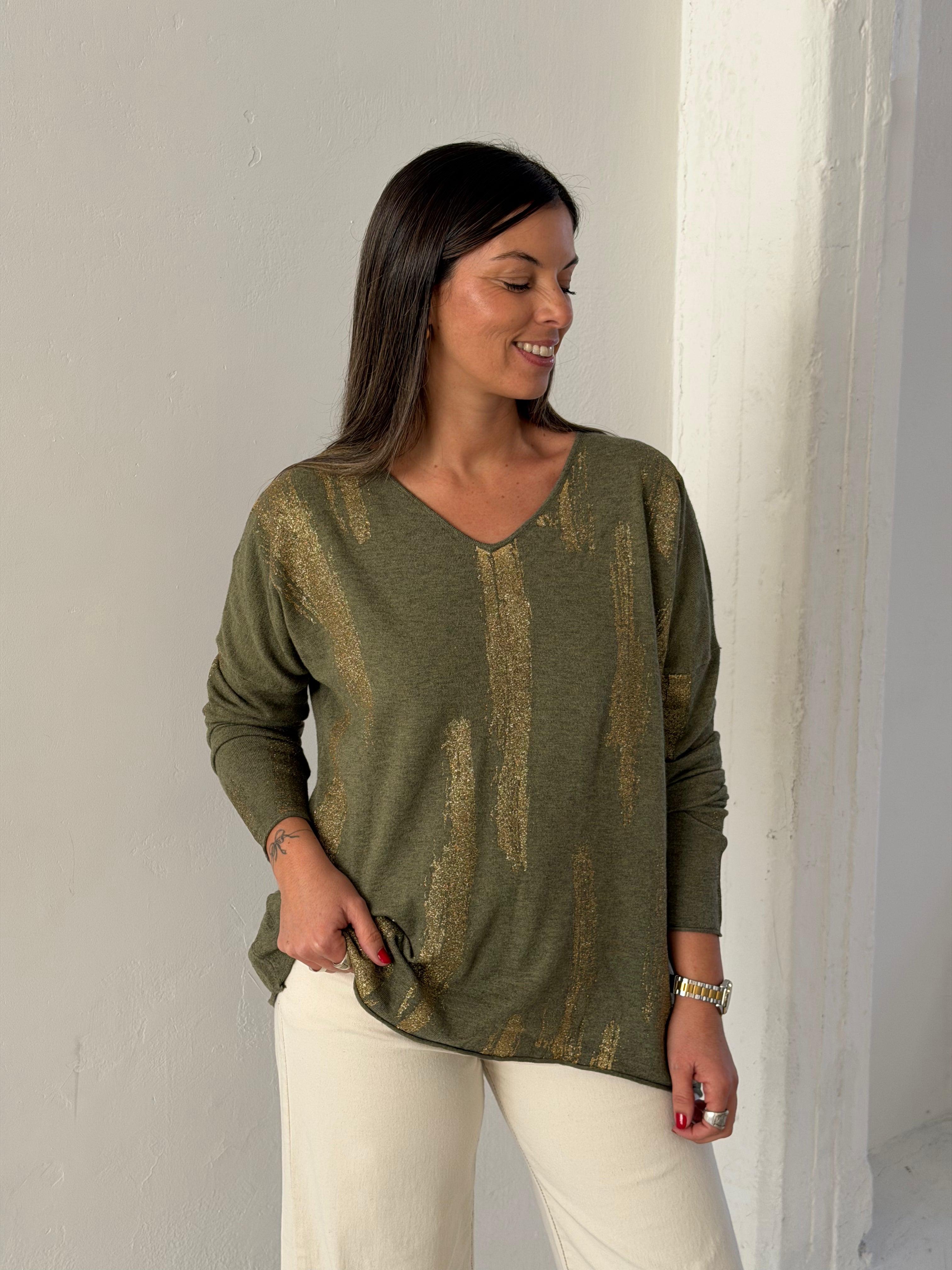 Sweater Nexo Verde