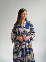 Vestido Rena Azul