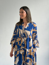 Vestido Rena Azul