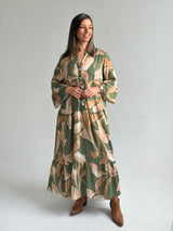 Vestido Rena Verde
