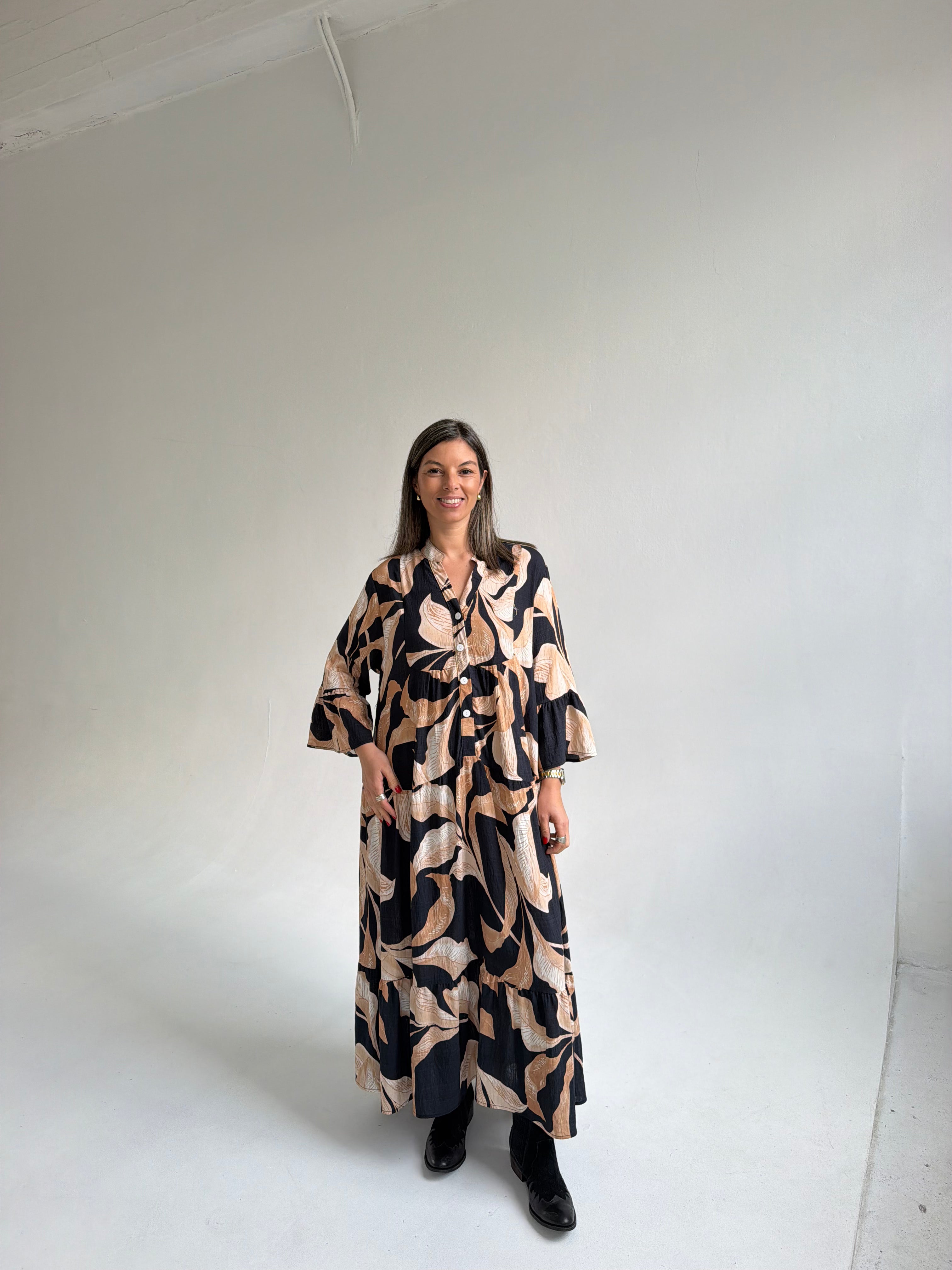 Vestido Rena Negro