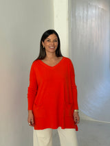 Sweater Lissa Naranja