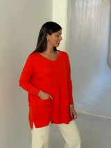 Sweater Lissa Naranja