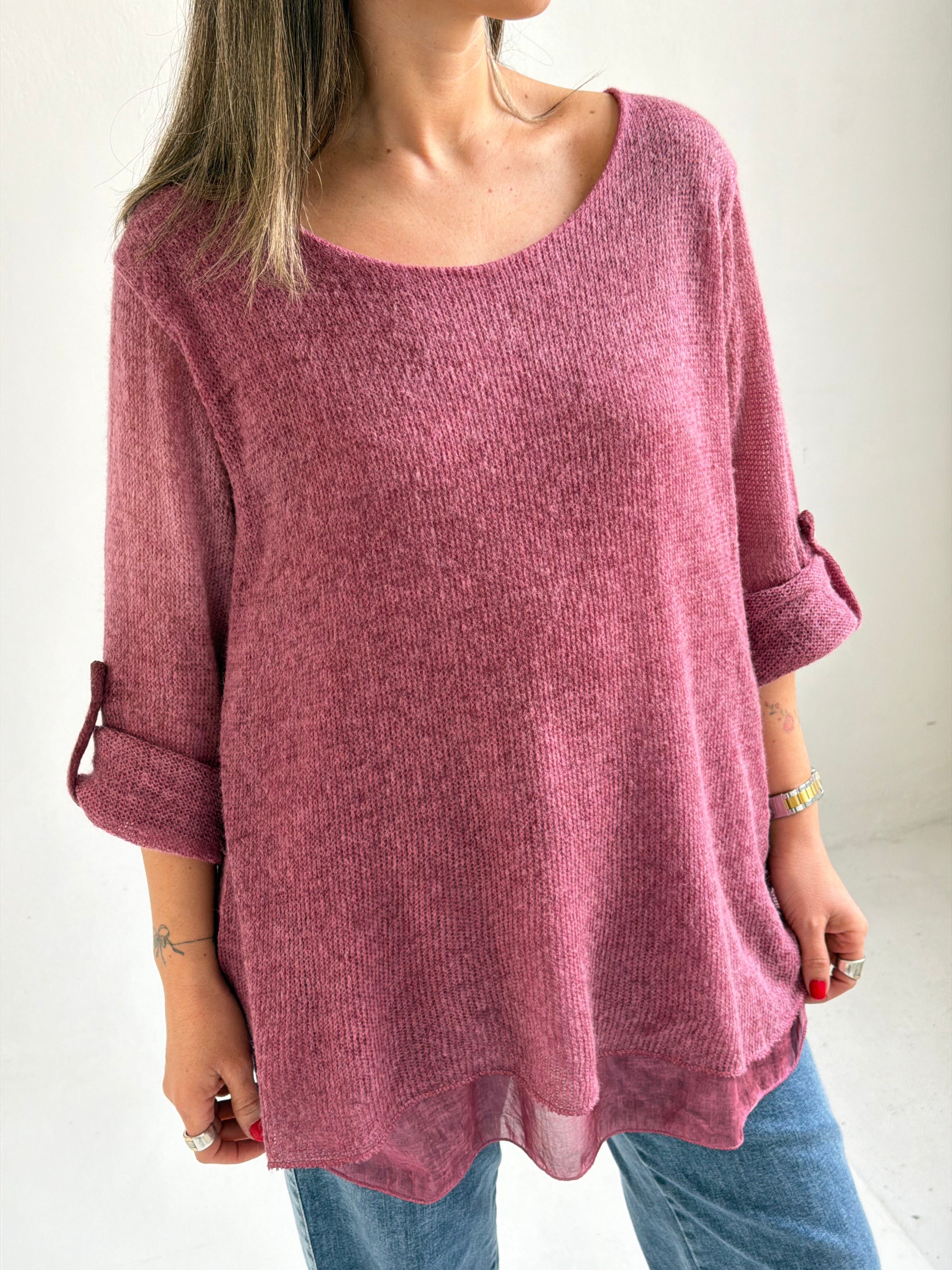 Sweater Ginebra Magenta