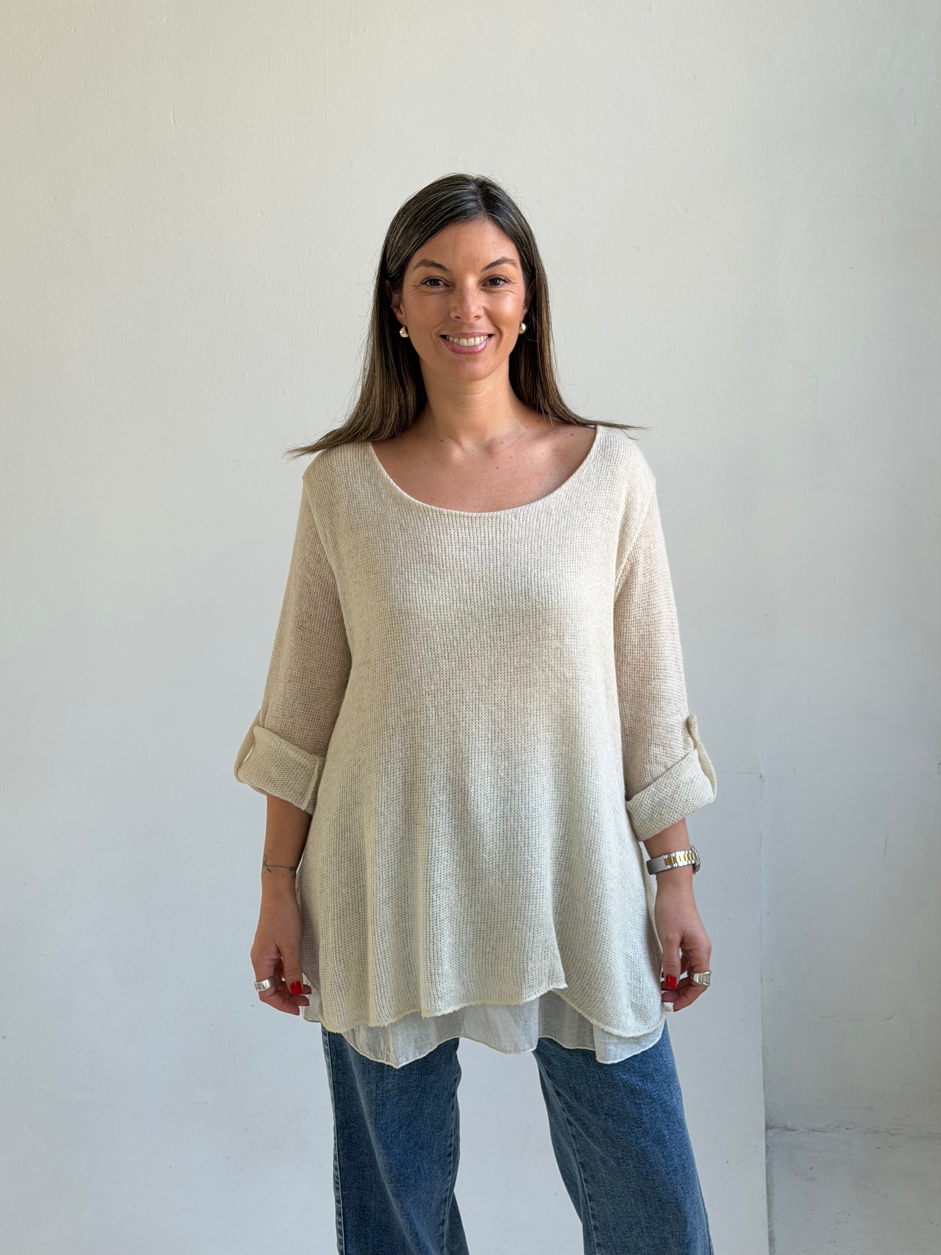 Sweater Ginebra Beige