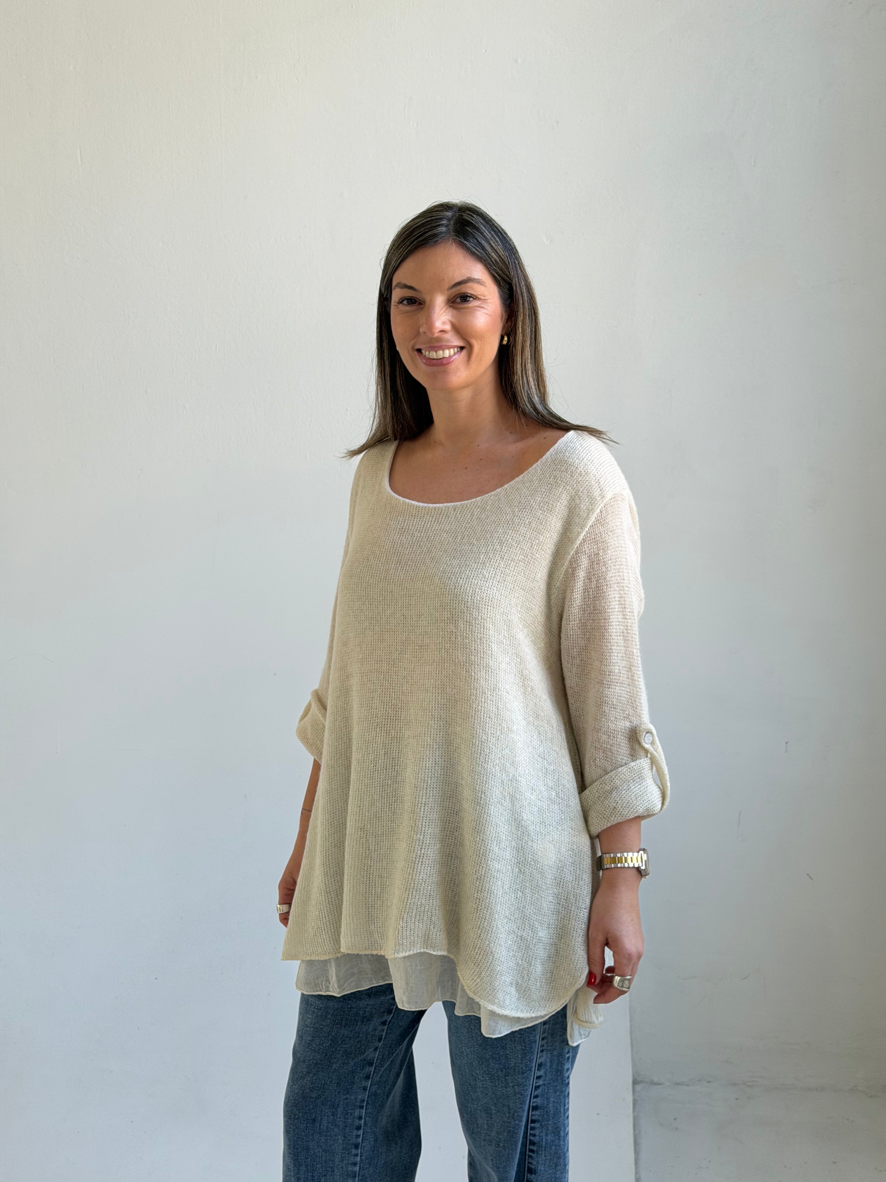 Sweater Ginebra Beige