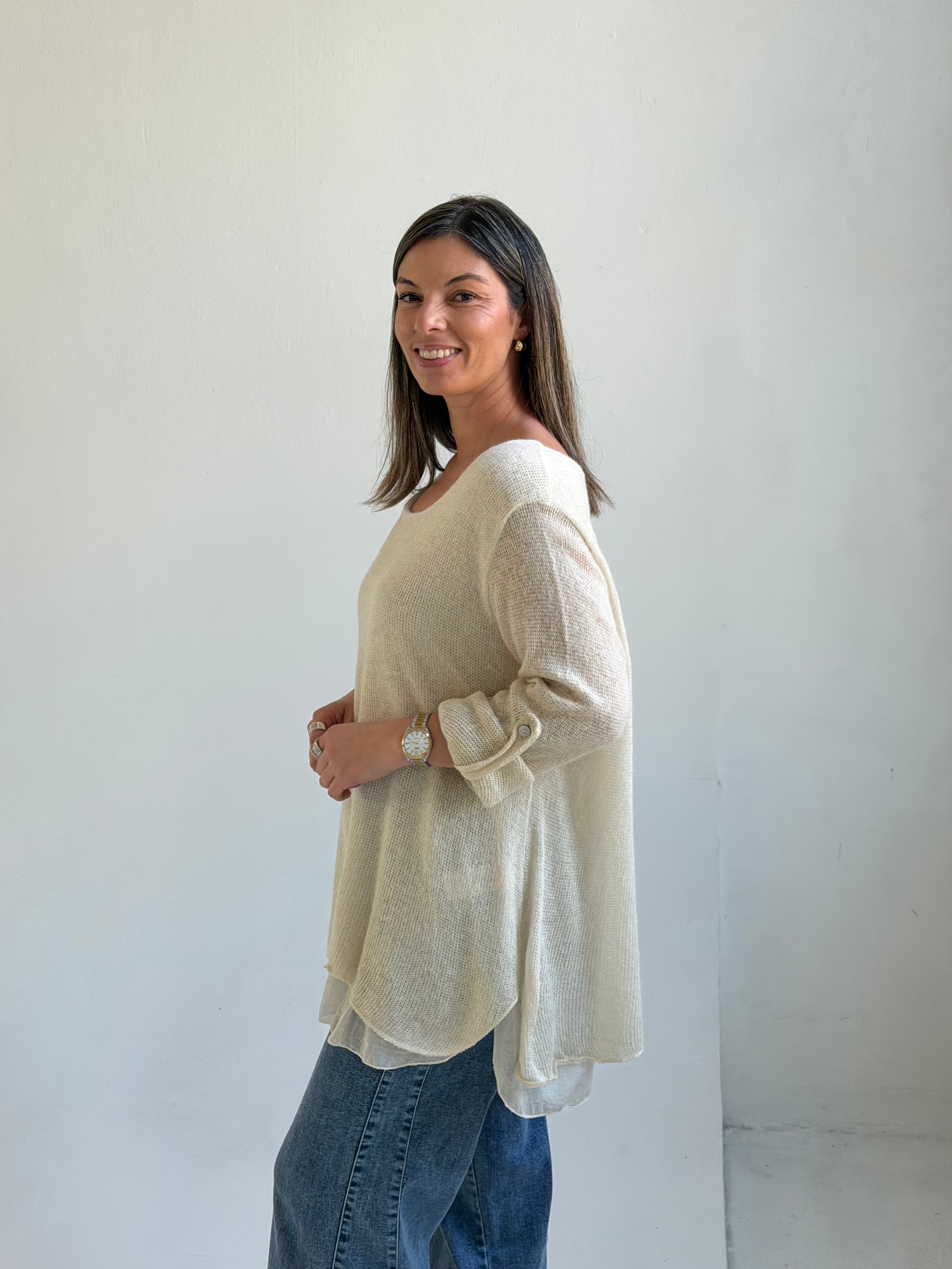 Sweater Ginebra Beige