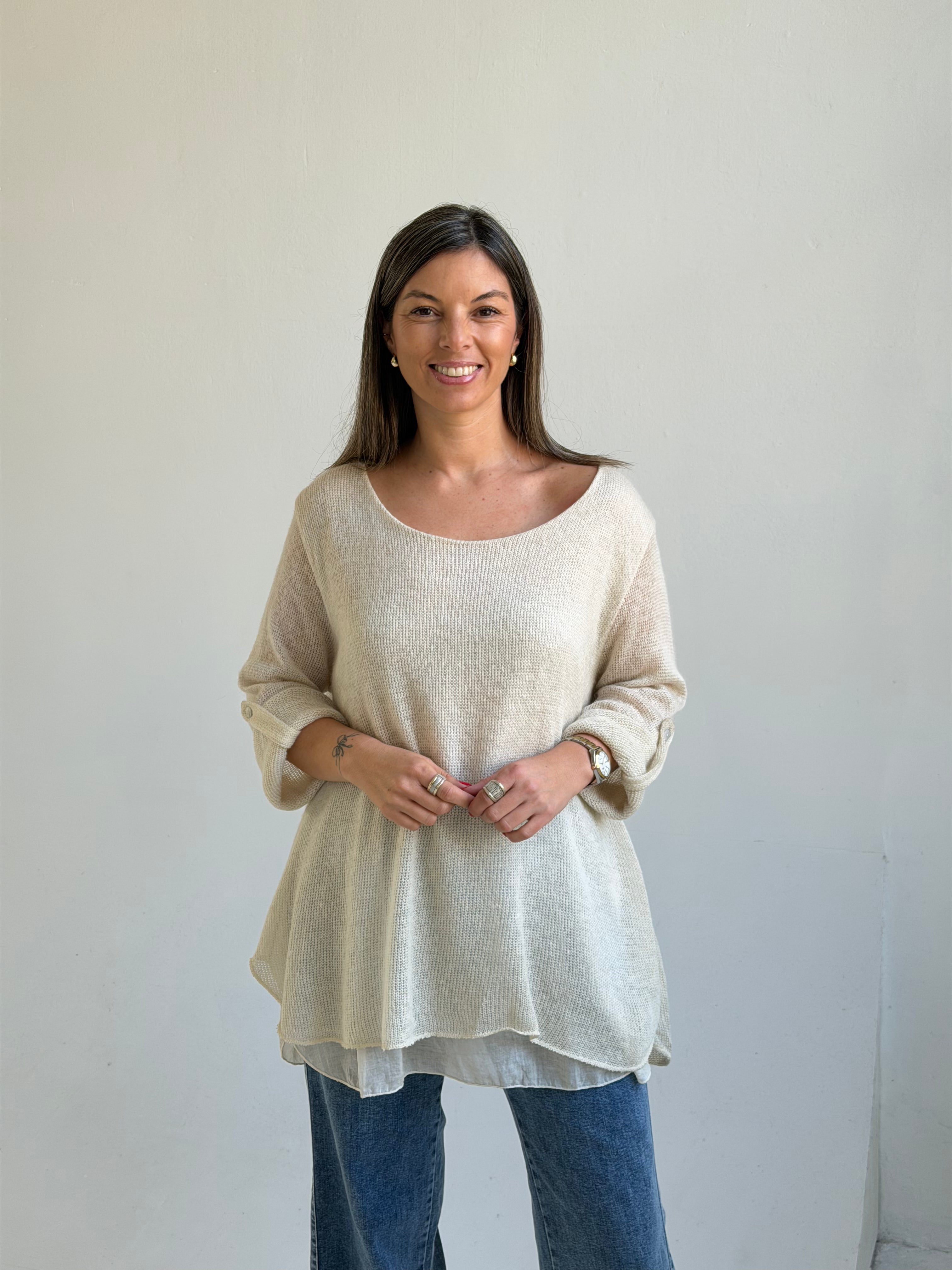 Sweater Ginebra Beige