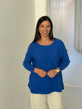 Sweater Over Azul
