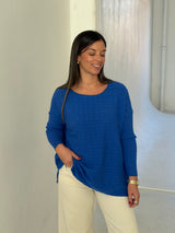 Sweater Over Azul