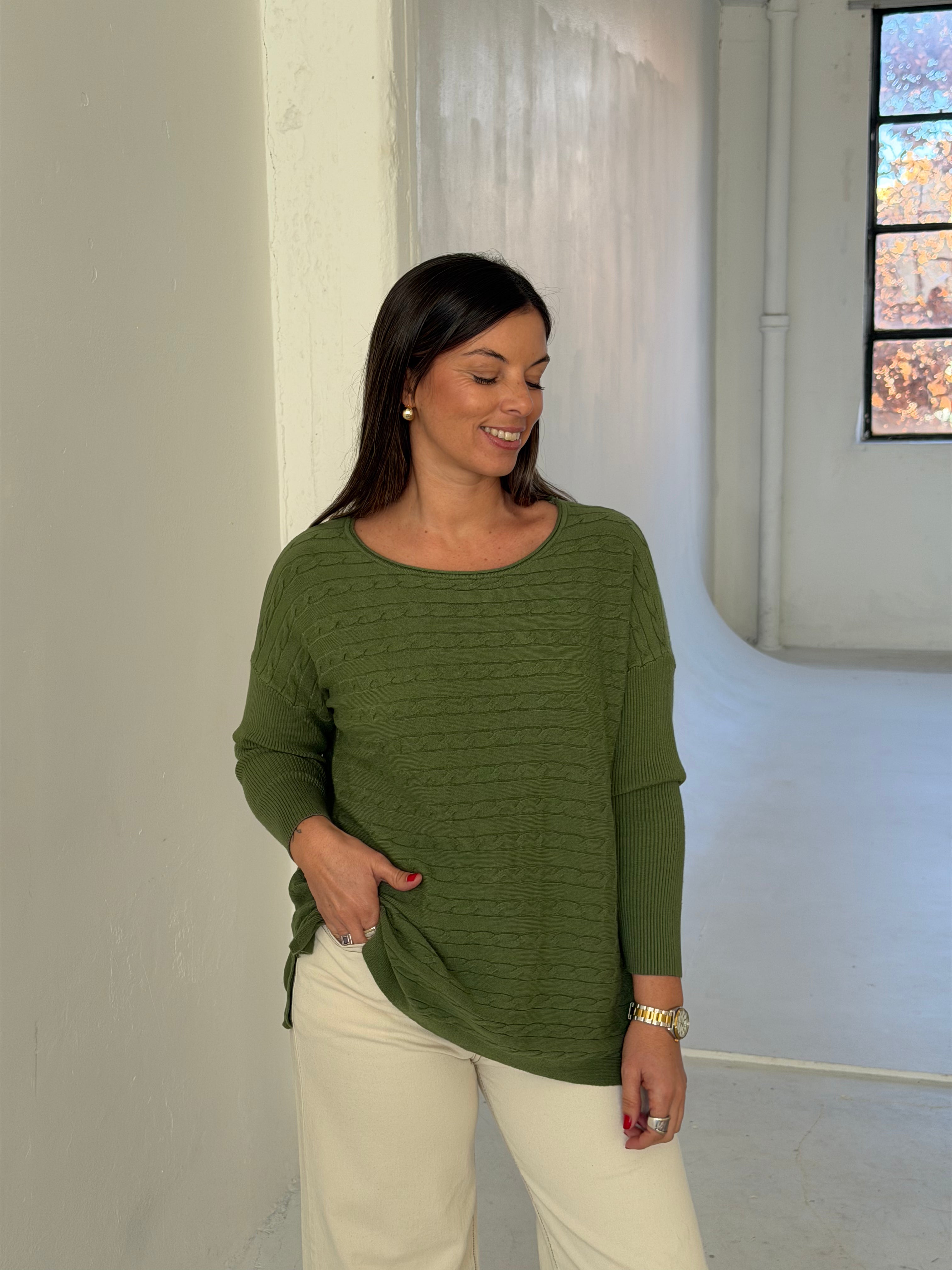 Sweater Over Verde