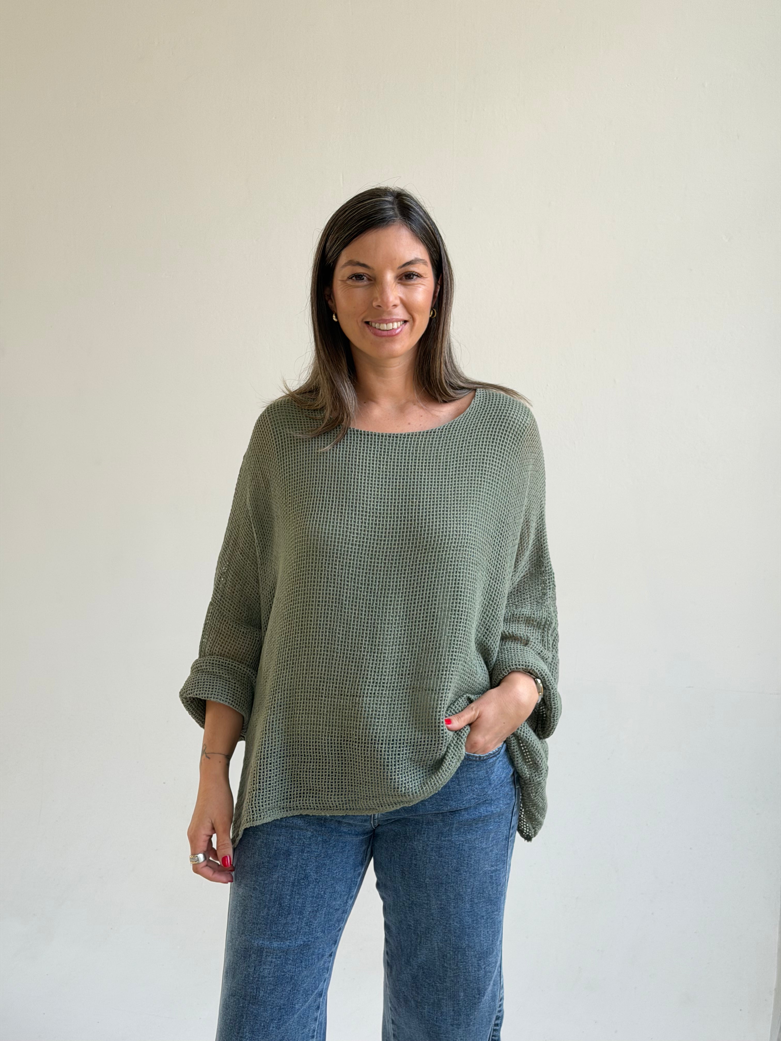 Sweater Vienna Verde Seco