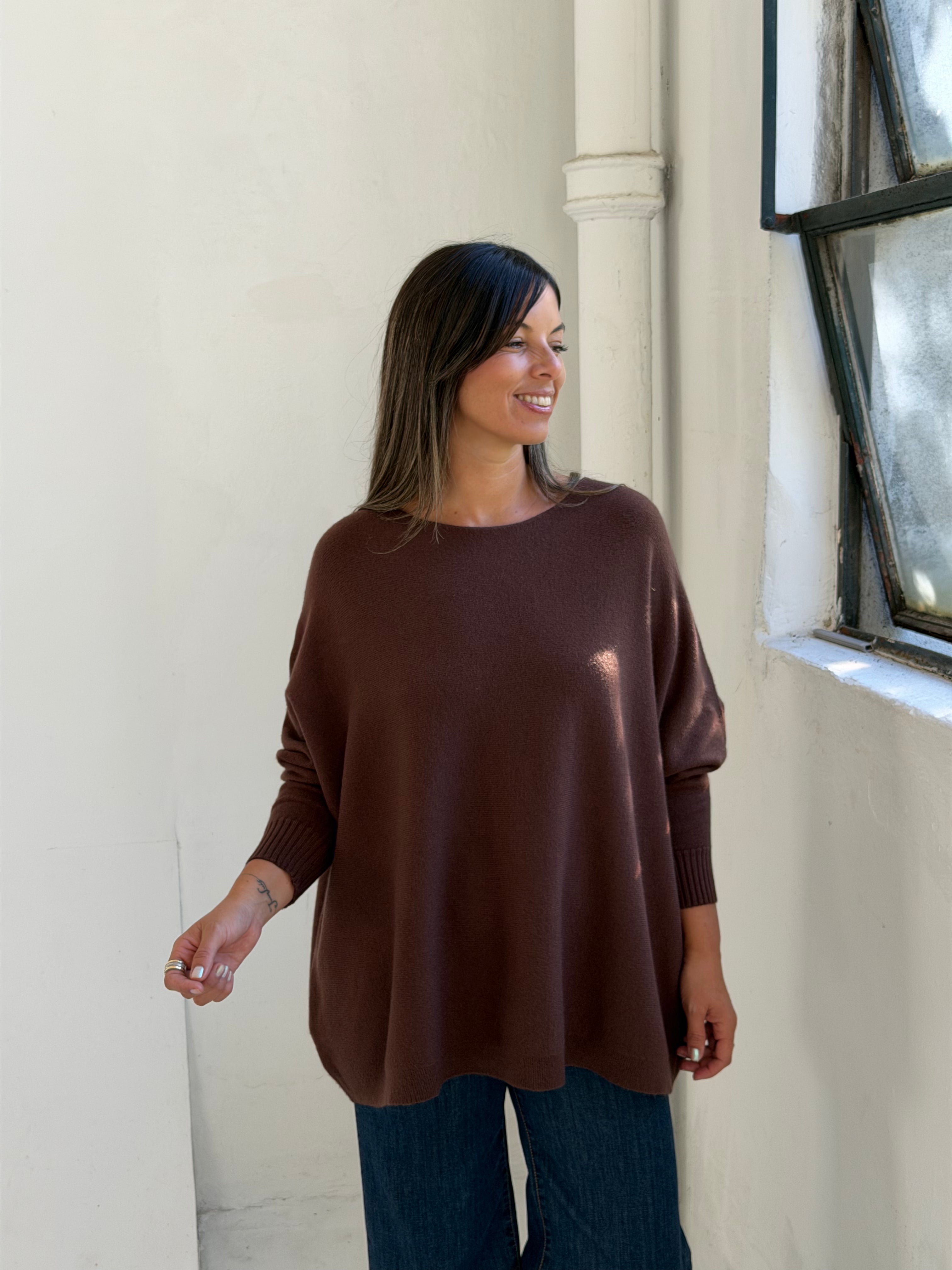 Sweater Paulo Chocolate