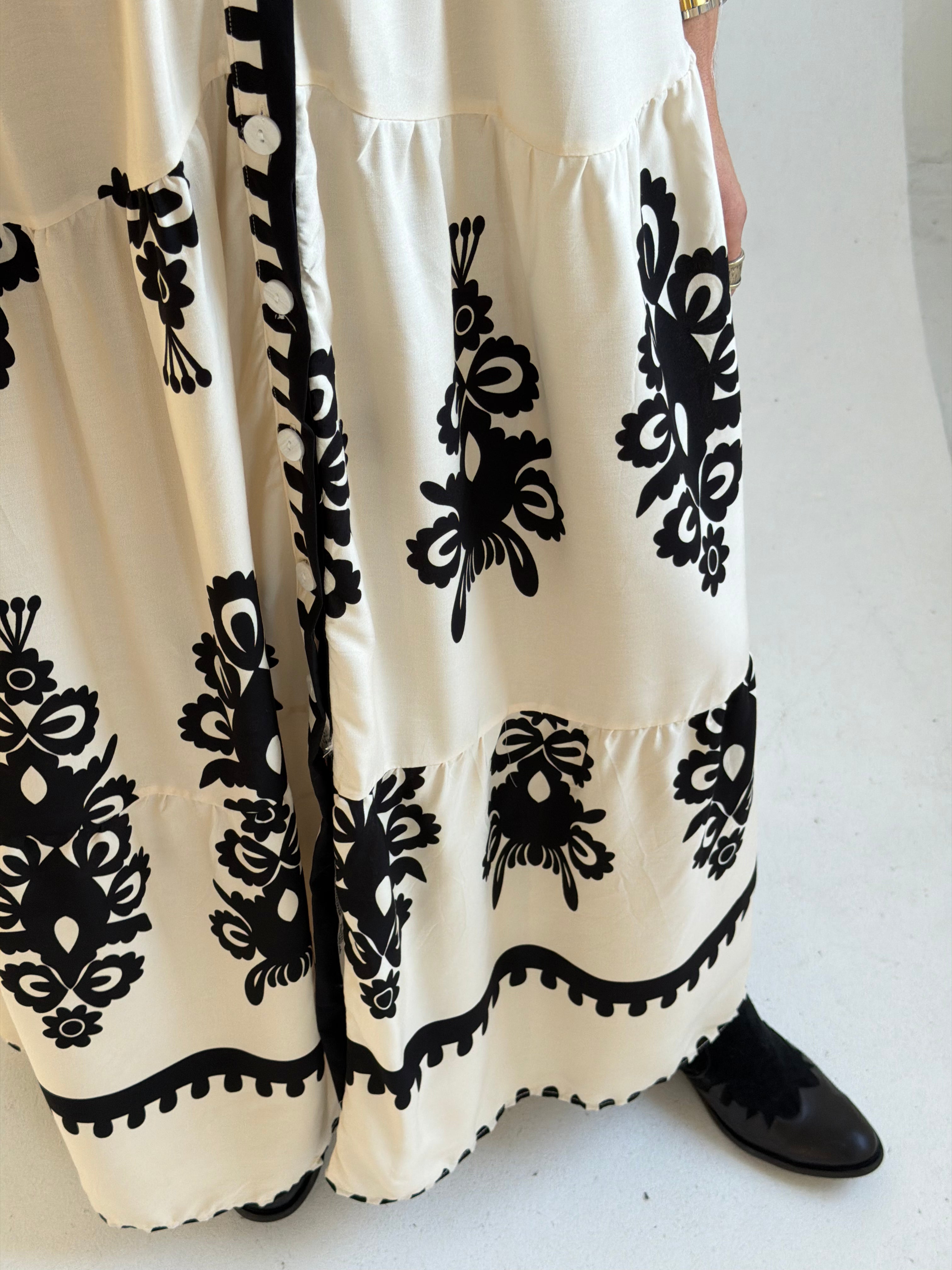 Vestido Olivia Manteca