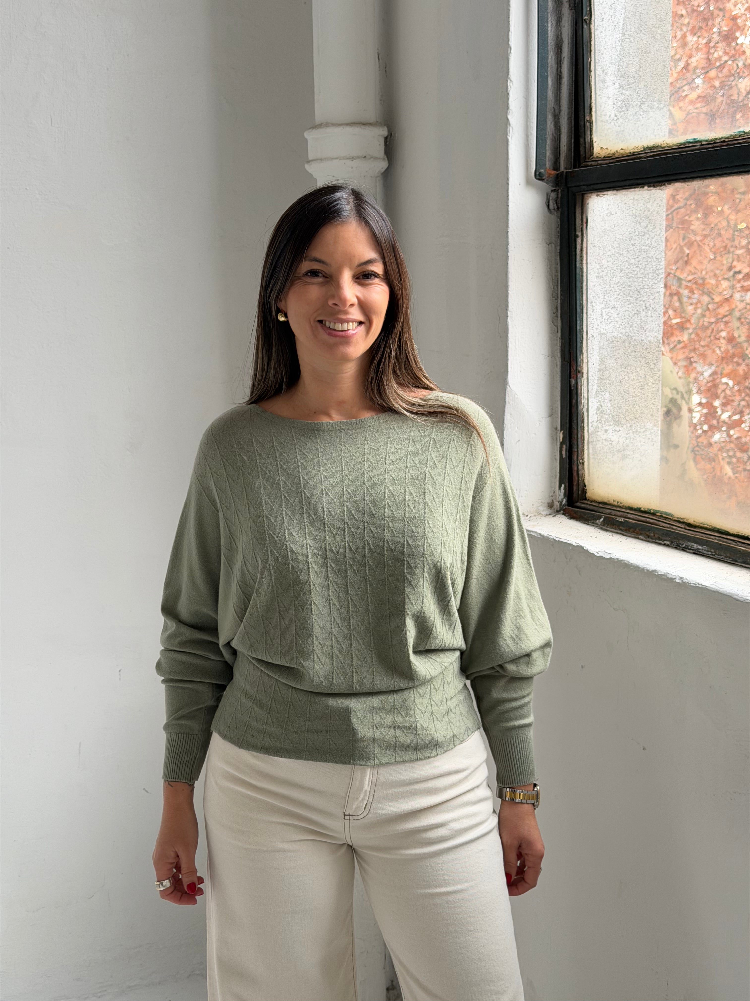 Sweater Ala Verde