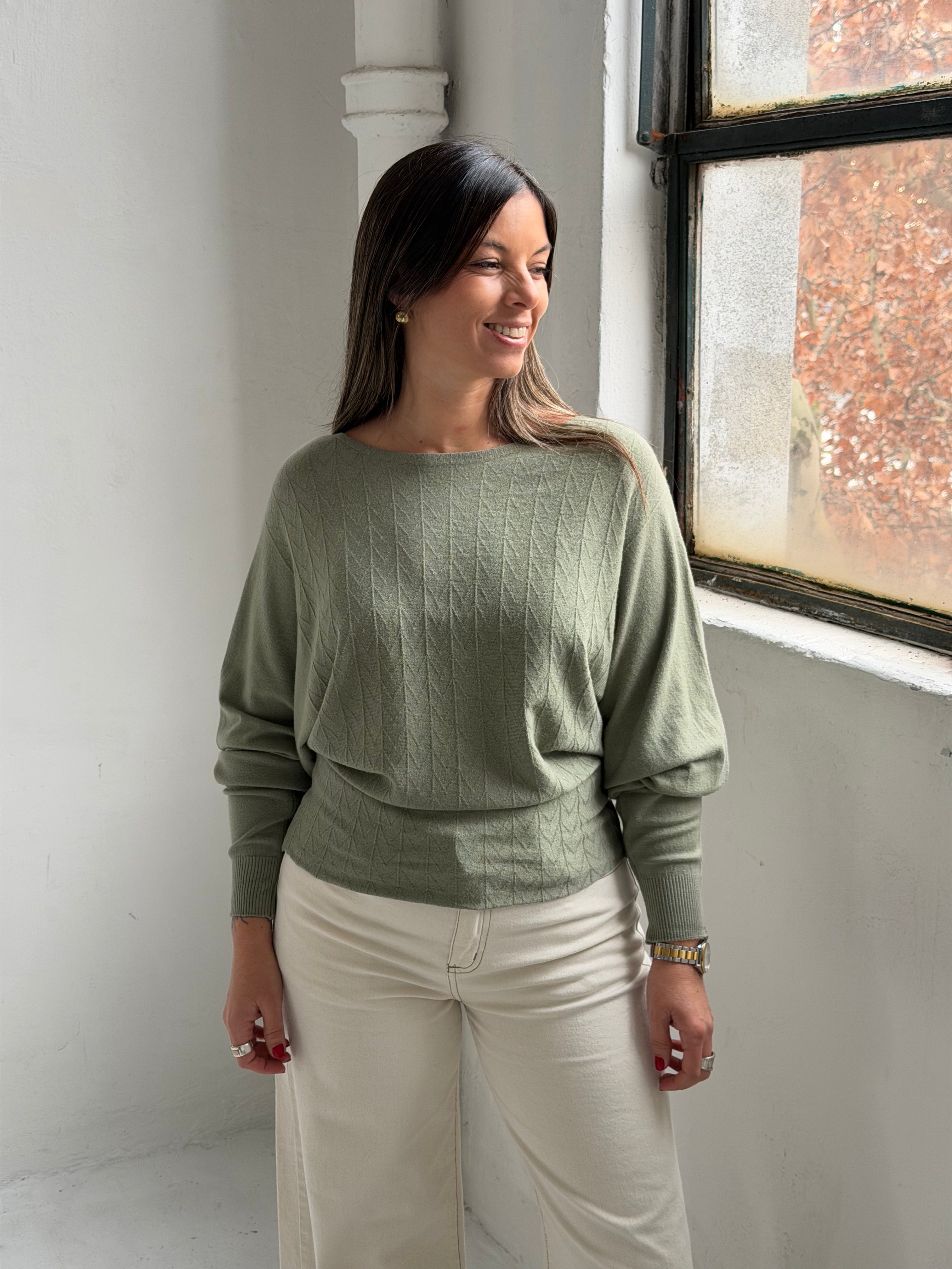 Sweater Ala Verde