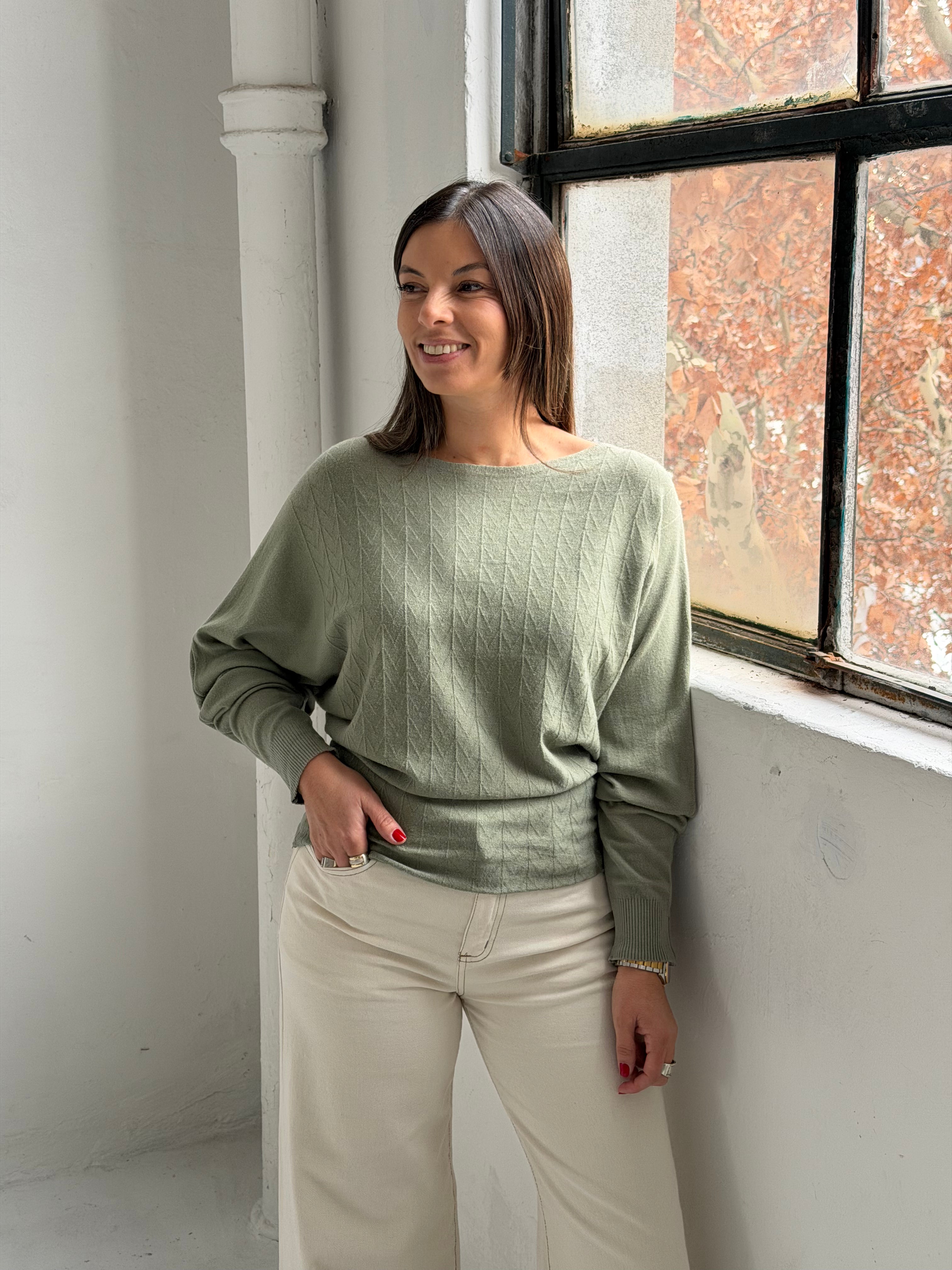 Sweater Ala Verde